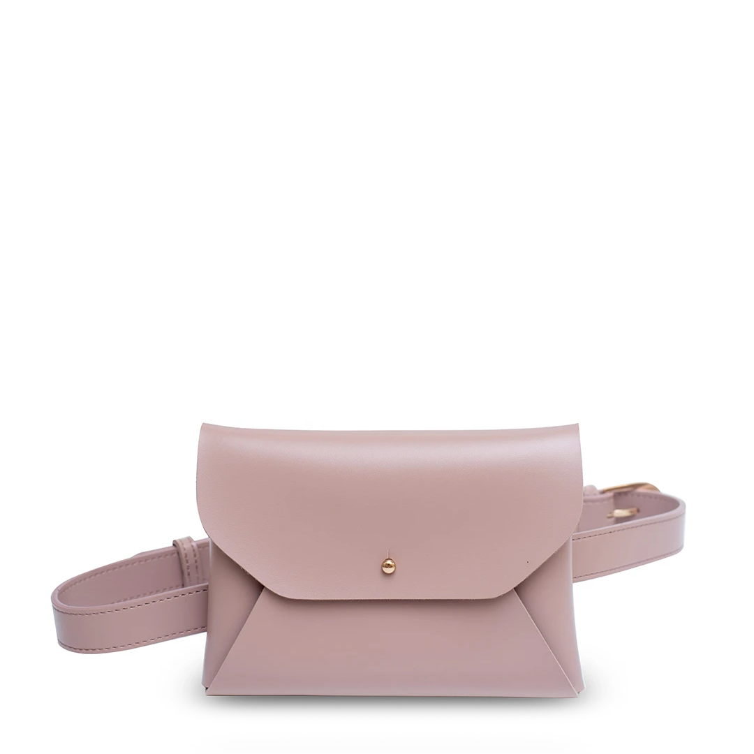 The Senreve Aria belt bag in pebbled blush! Just arrived. : r/handbags