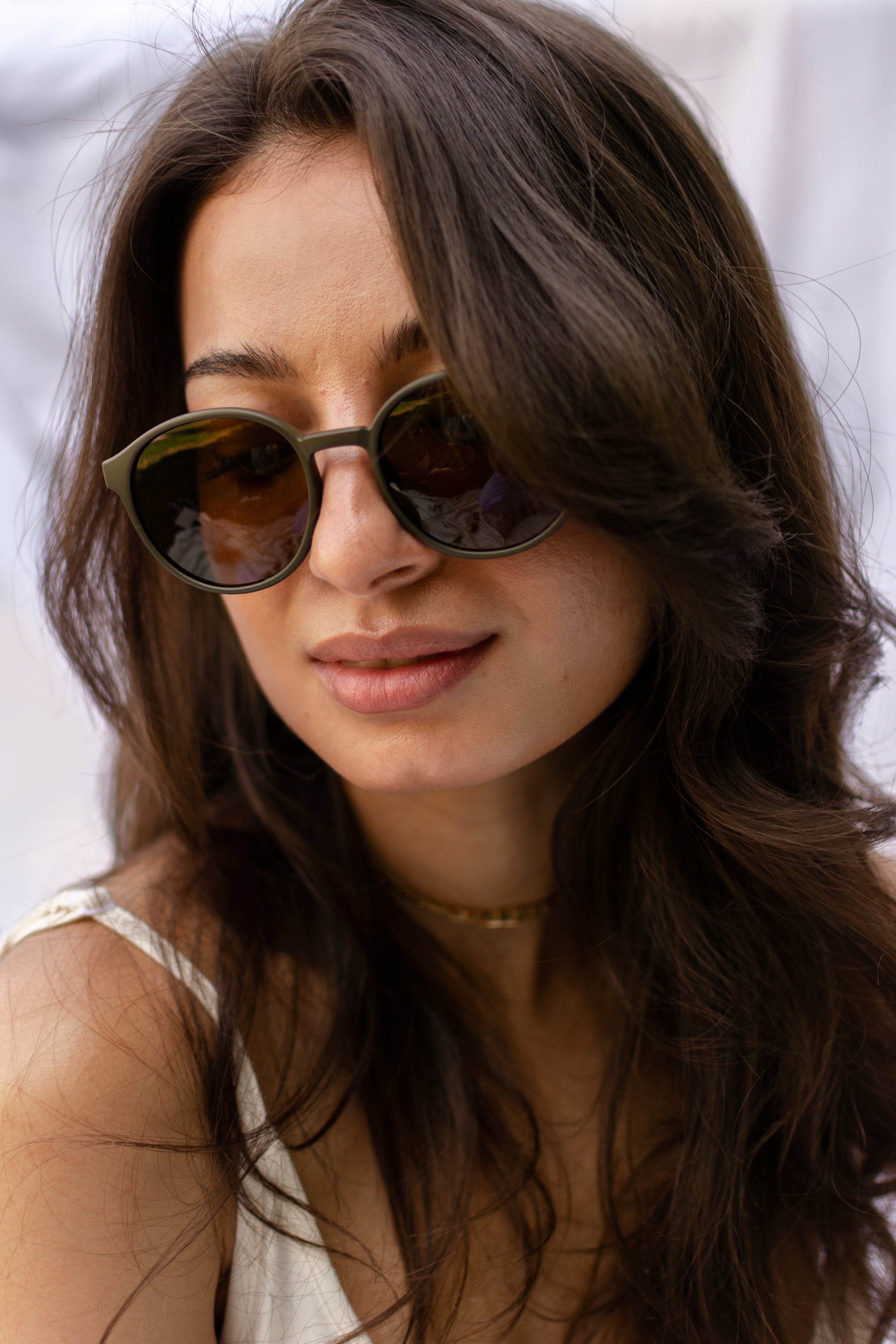 Specs By Lux \'Samara\' Sunglasses - Butterscotch Le Specs Rudimentary Yellow Prescription Sunglasses - 50  main image 3