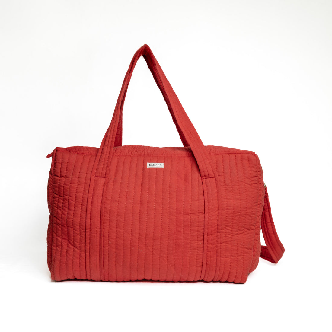 Blockprinted Duffel