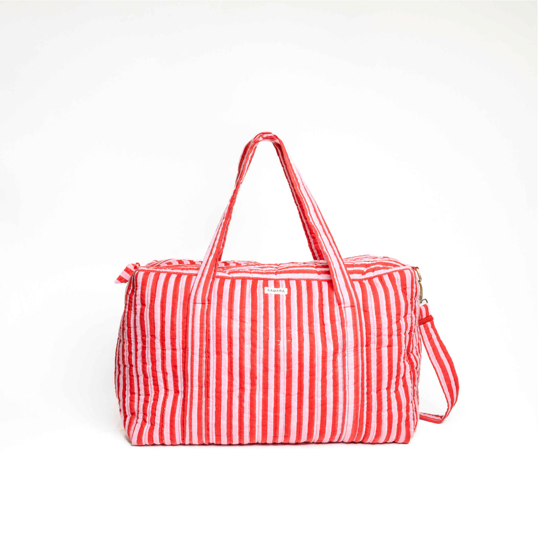 Blockprinted Duffel