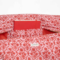 Blockprinted Duffel