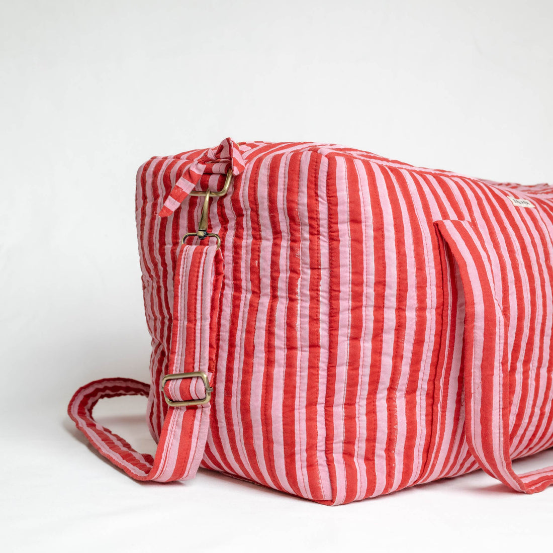 Blockprinted Duffel